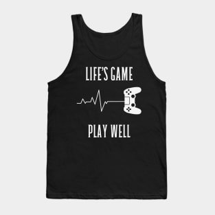 Life's Game Play Well Tank Top